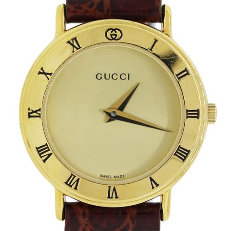 gucci orologio oro vintage|vintage gucci diamond watches.